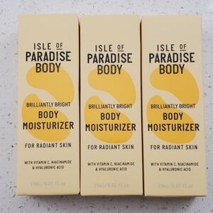 3 Isle of Paradise Trial Size Moisturizer